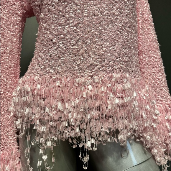 ❌SOLD❌ Vintage Unique Rare Pink Sweater - Picture 2 of 6